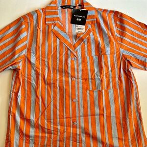 Marimekko x Uniqlo Striped Button Up Shirt